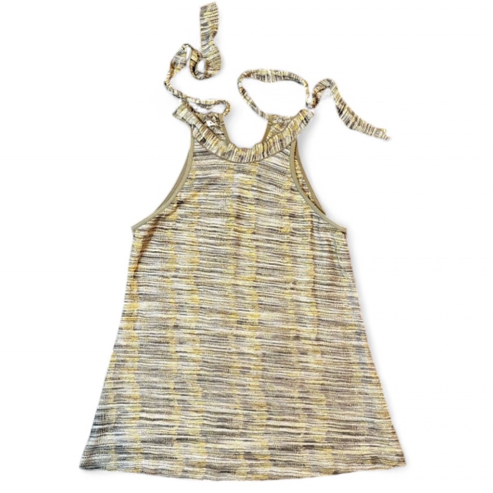 JW Sage Green Sleeveless Sweater, S
